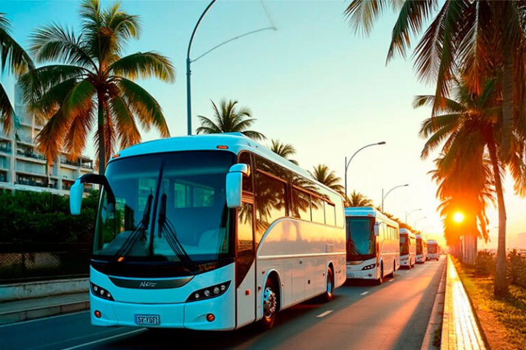 Ônibus executivo da frota Grife Rio